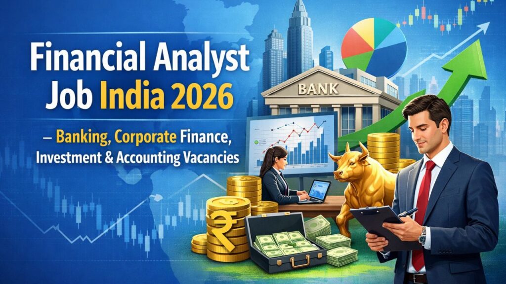 Financial Analyst Job India 2026 – Banking, Corporate Finance, Investment & Accounting Vacancies