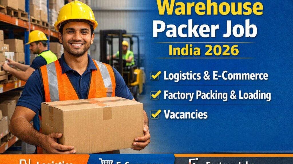 Warehouse Packer Job India 2026 – Logistics, E-Commerce, Factory Packing & Loading Vacancies